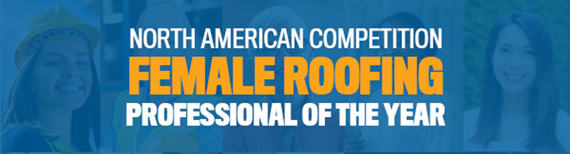 female roofing pro banner
